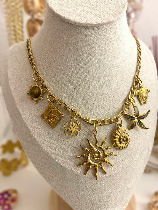 Collier Soleil d'Or