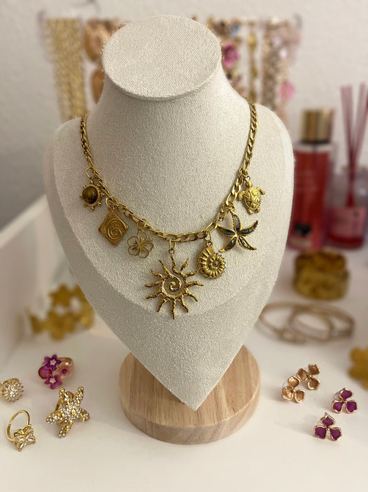 Collier Soleil d'Or